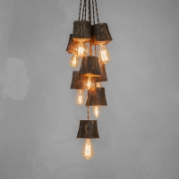 Подвесной светильник Loft RuWoo Querk 08 цвет: Венге
